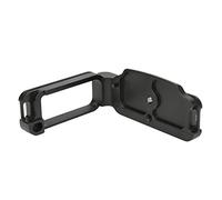 Keenso Black Anodized Aluminum Alloy L-Shape Arrow Storage Case Plate for D850 DSLR Camera, CNC Processed, Lightweight Hollow Design, Tool-Tightened 1/4 Inch Screw, Anti-Off Safety Screws,