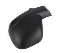 Keenso Black Rearview Mirror Cover Cap, Stylish Design, Ideal Replacement, Professional Quality, Easy Installation, High Toughness Material, Wing Mirror Cap Protector for Berlingo B9 (Left)