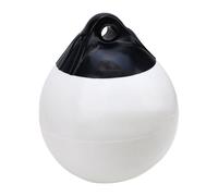 Keenso Boat Bumper Ball, PVC Material All Round Protection Inflatable Design Inflatable Dock Bumper for Yachts Ships Sailboats (A25)