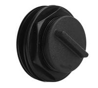 Keenso Boat Deck Drain, Triple Seal Design ABS Easy to Clean Prevent Blocking, with Removable Filter Screen, for Yachts Speedboats Kayaks Deck Bathroom Drainage (Black)