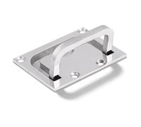 Boat Flush Hatch Locker, Stainless Steel Boat Recessed Hatch Pull Handle Cabinet Lift Pull Handle for Marine Yacht (1PCS)