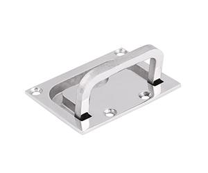 Keenso Boat Flush Hatch Locker, Stainless Steel Boat Recessed Hatch Pull Handle Cabinet Lift Pull Handle for Marine Yacht Other Transport
