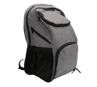 Keenso Bowling Backpack Oxford Fabric Single Ball Bag with Shoe Compartment Foam Padding Ventilated Pockets Mesh Back for Adults Travel Gym Bowling Alley Use