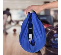 Keenso Bowling Ball Carrier, Plush Lined 19.7in Pouch (Blue)
