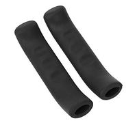Keenso Brake Lever Cover, Anti-Slip Brake Silicone Sleeves Waterproof Handlebar Protective Cover for Mountain Road (Black)