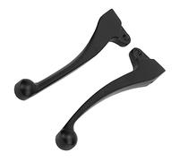 Keenso Brake Lever Pair Black Aluminum Alloy Scooter Lever Screw Fixed