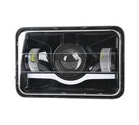 Keenso Bright LED Headlight, Truck Front Square LED Headlight with High Low Beam DRL Replacement for Cherokee Limited Sport Utility 2015