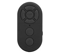 Keenso BT Selfie Clicker with Charge of Type C, 10 M Remote Control Tax for Telephone Camera, Portable Design for Novels and Videos, Light ABS Material (Black)