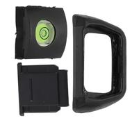 Keenso Camera Eyepiece Eyecup EP-10 Viewfinder Eye Cup Cold Shoe Cover Set for A6000 A6100 A6300 A5000 Camera, Level Device for Easy Installation, Plastic + Rubber Material