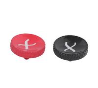 Keenso Camera Triggers Elegant Black Red Finish for Cameras of the Fuji X Series with Rubber Ring, Stylish