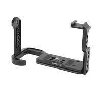 Keenso Camera Video Cage with Arrow Storage Case Bottom Slot for FX3 FX30 Camera Kit for Professional Photographers Lightweight Aluminum Alloy