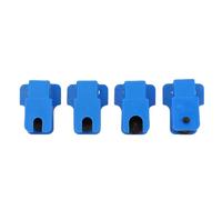 Keenso Car Brake Nozzle Clamp, 4Pcs Car Brake Nozzle Clamp Oil Pipe Plug Automotive Universal Prevent Leakage Oil Tool