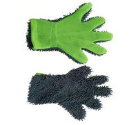 Keenso Car Cleaning Gloves Microfiber Car Wash Mitt Five Finger Design for
