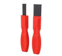 Keenso Carbide Scraper Tool Set 2-Piece 1-1/4 Inch and 5/8 Inch with Pointed Tungsten Carbide Blades and Non Slip Rubber Grip for Removing Gaskets Adhesives Rust and Paint