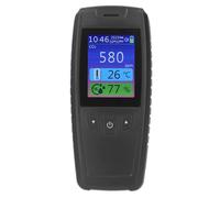 Keenso Carbon Dioxide Detector with LCD Display, Portable | High accuracy sensor, real-time air quality monitoring, rechargeable battery, suitable for home, office, teachers