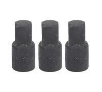 Keenso Carbon Steel Key Converter, 3/8 to 1/2 Base Adapter for Tight Screws, 3PCS Tool for Industry Workers