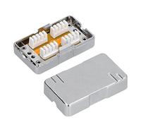 Keenso CAT6 Junction Box with Shielded Module | Durable ABS plastic, Single port connection, Easy wire installation
