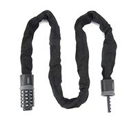 Keenso Chain Lock, High Strength Keyless 5 Digit Combination Lock, Portable Anti Theft Security for Outdoor Bicycles and Bikes
