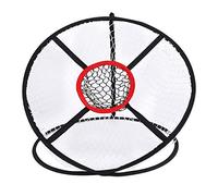 Keenso Chipping Net Pop Up Practice Net, Two Layer Oxford Cloth Nylon Target 23.6in X 20.1in, Compact Lightweight with Storage Bag for Indoor Outdoor Beginners Backyard Garage