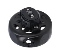 Keenso Circular Camera Cage Grip Aluminum Alloy Hand Grip for Mirrorless Cameras with 1/4 Inch 3/8 Inch Screw Hole, Anti Slip Pad, Compact Design, Lightweight Material