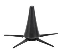 Keenso Clarinet Stand, Foldable Clarinet Bracket 5-Leg Holder, Black, Metal, B Flat, Modern