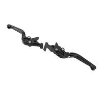 Keenso Clutch Lever, Adjustable CNC Aluminum Alloy Motorcycle Brake Handle Lever with Locking Mechanism, for 125 250 300 350 750 XADV 750 ADV 350 (Black)