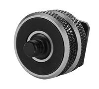 Keenso CNC Cutting Flash Hot Shoe Mount Adapter, Double Layer 3/8 to 1/4 Camera Adapter Mount, Practical and Easy to Install Cold Shoe, Aluminum Alloy Material