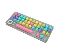 Keenso Colorful 39 Keys Mechanical Keyboard Buttons with Keyboard Extracters, Baking Lighting Design for Mechanical Enthusiasts