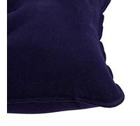 Keenso Compact Self-inflating Travel Pillow for Hiking Sleeping, Great Match with Sleeping Bag, Thick Flocking Fabric Pillow for Camping