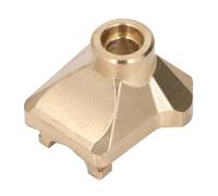 Keenso Cover, Brass Middle Axle Cover for G63 1/10 RC Cars, Easy Installation, Enhanced Traction, Rugged Design for Off-Road Adventures (Copper)