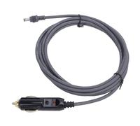 Keenso DC Car Power Cable, 18AWG 10ft 12V to 24V Water Resistant Cigar Lighter Power Cord with PVC Outer Casing, for Mini Dish Antenna RV Car Truck Boat