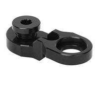 Keenso Derailleur Hanger Extension, Bicycle Rear Derailleur Hanger Extender Bike Derailleur Hanger Extension Bike Frame Tail Hook Extender for 34T-52T(Black)