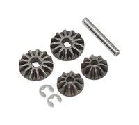 Keenso Diff Bevel Gear Set, Steel RC Differential Bevel Pinion for ZD Racing 10 7173 1/10 RC Car