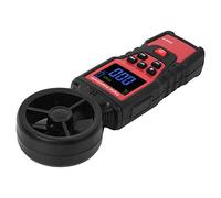 Keenso Digitalanemometer Wind Speed Temperature Meter, High Definition LCD Display, Exact Weather Measurements for Sailing and Windsurfing, ABS Material