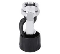 Keenso DIN to Yoke Adapter, Heavy Duty Scuba DIN to Yoke Adapter Diving Cylinder Adapter Scuba Bottle Adapter Tank Fill Connector DIN to Yoke G5/8 Regulator Adapter diving diving diving