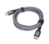 Keenso DisplayPort 2.1 Cable High Resolution Dynamic HDR for Gaming Display 2m, for Odyssey G8 G9 CHG90 CRG9 Aluminum Alloy