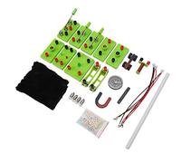 Keenso DIY Physics Circuit Kit: Learn Circuit Compounds and Electromagnetism, Educational Toys for Teaching Principles, Suitable for Activities in the Classroom