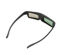 Keenso DLP 3D Glasses Long Lasting Rechargeable Active Shutter Glasses for DLP Link 3D Projectors for Home Theater Plastic (KX30)