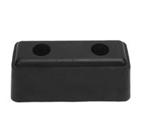 Keenso Dock Bumper, Heavy Duty Rubber Truck Trailer Impact Guard, Black Marine Grade Protection for RV, Cargo Trailer, and Boat Dock