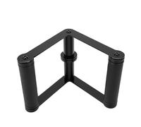 Keenso Double D Handle, Steel Cable Machine Handle with Rubber Grip, Ergonomic V Bar Attachment for Lat Pulldown and Seated Row, Home Gym Pulley Workouts
