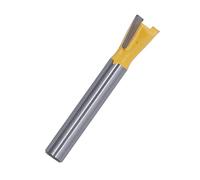 Keenso Dovetail Bit Sturdy & Durable Carbide Fast Speed for Woodworking Router Milling Cutter 6mm Shank Yellow (6*3/8)