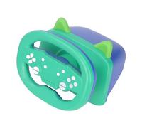 Keenso Driving Copilot Toy, Steering Driving Copilot Toy Wired Acceleration Dual Mode Deceleration for Home (Greenish Blue) [video game]
