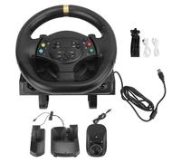 Keenso Driving Force Racing Wheel, Driving Simulator Gaming Steering Wheel for PC, for for, for360, forOne