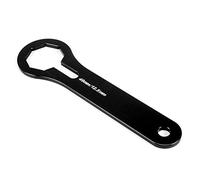 Keenso Dual Chamber Fork Cap Wrench, Premium Aluminium Alloy Adjust Spanner for Motorcycle Front Shock Damper, with Compact Lightweight Design, Fit for Kx Yz125 250 250f 450f 250x (Black)