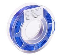 Keenso Dual Color PLA Filament 1.75mm 200g Silk for 3D Printed Art Blue and