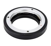 Keenso Durable Camera Lens Adapter for MC MD Lens to NF AI AIS DSLR Camera, Sturdy Construction with Chrome Plated Brass Mounts, Provides Full Manual Operation for Macro Focus, for