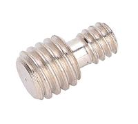 Keenso Durable Double Male Screw Adapter Smooth Surface 3/8 to 1/4 Camera Screw Converter for Tripods