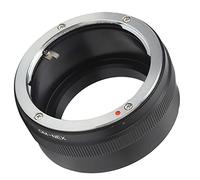 Keenso Durable FOTGA OM-NEX Converter Adapter Ring Manual Focus Lens Adapter for OM Lens, Compatible with A6000/A7 Cameras, Aluminum Alloy