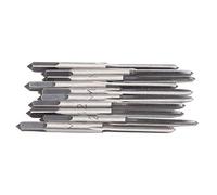 Keenso Durable Games Made of Carbon Steel Plugs, 10 Pieces of Straight Grovers for Wood, Plastic, Aluminum, Ideal for Soft Machines and Materials