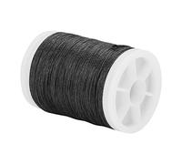 Keenso Durable Nylon String Serving Thread, Archery Supplies with 3 Colors for Bowstring (Black) bow string serving thread